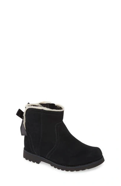 Shop Ugg Girl's  Cecily Boot In Black