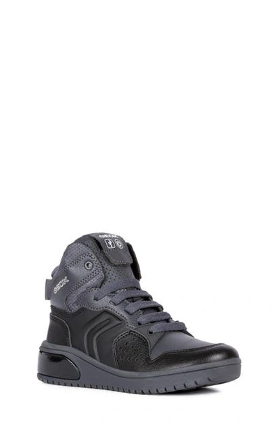 Geox Kids' Xled Water Resistant Bluetooth Light-up Sneaker In Black/ Dark  Grey | ModeSens