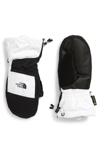 Shop The North Face Montana Gore-tex Insulated Waterproof Mittens In Tnf White