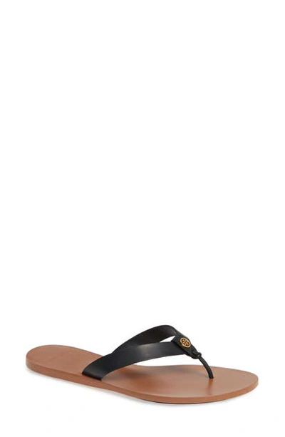 Shop Tory Burch Manon Flip Flop In Perfect Black