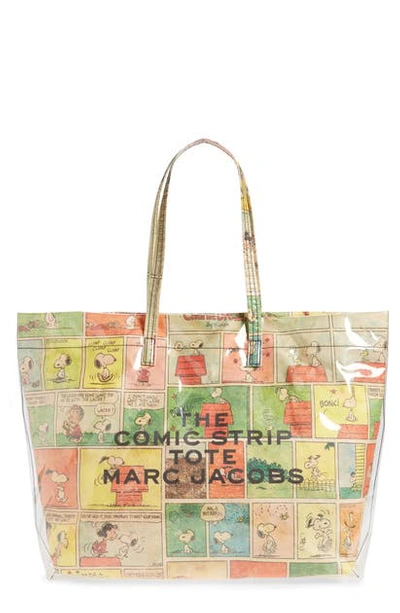 Shop Marc Jacobs X Peanuts Comic Strip Tote In Multi