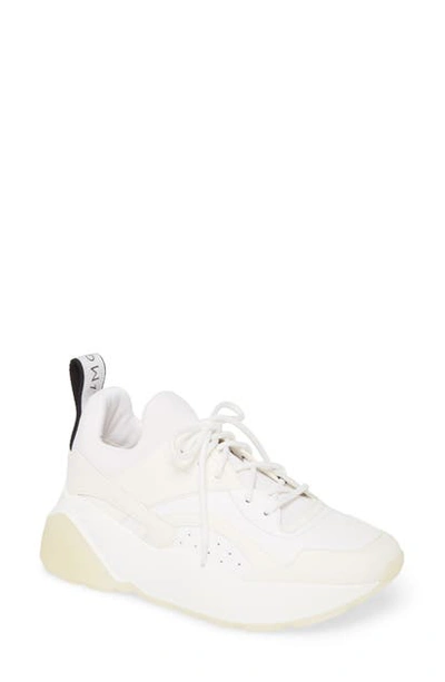 Shop Stella Mccartney Eclypse Sneaker In White/ Beige
