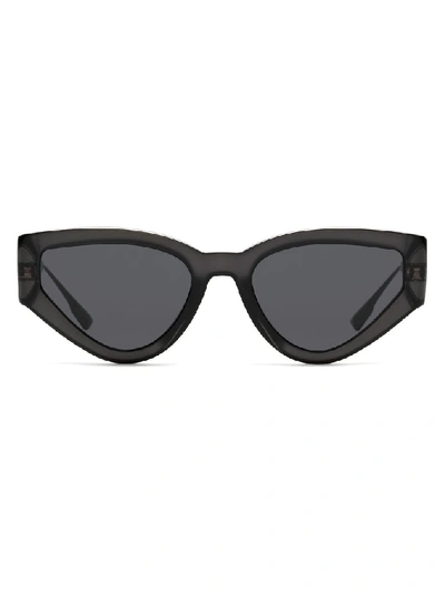 Shop Dior Eyewear Cat Eye Sunglasses In Grey