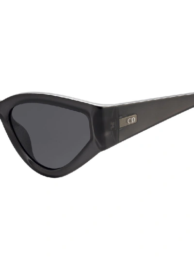 Shop Dior Eyewear Cat Eye Sunglasses In Grey