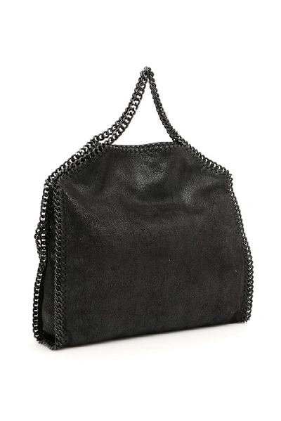 Shop Stella Mccartney Falabella Foldover Tote Bag In Black