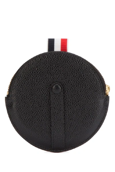 Shop Thom Browne Pebble Coin Purse In 001