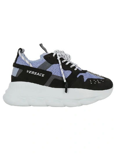 Shop Versace Chain Reaction Sneakers In Multi