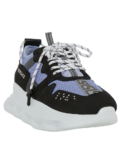 Shop Versace Chain Reaction Sneakers In Multi