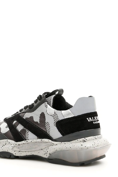 Shop Valentino Garavani Bounce Sneakers In Multi