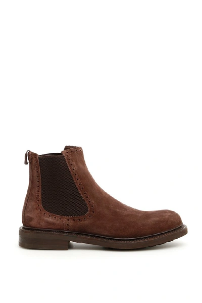 Shop Ferragamo Salvatore  Slip In Brown