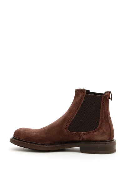 Shop Ferragamo Salvatore  Slip In Brown