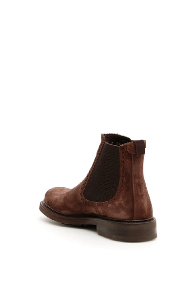 Shop Ferragamo Salvatore  Slip In Brown