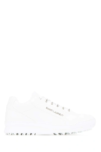 Shop Saint Laurent Jump Low Top Sneakers In White