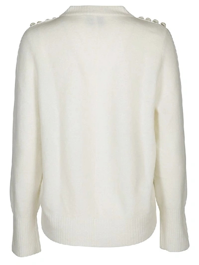 Shop 3.1 Phillip Lim / フィリップ リム 3.1 Phillip Lim Pearl Embellished Sweater In White