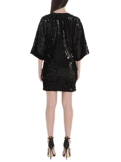 Shop Iro Embellished Sequin Dress In Black
