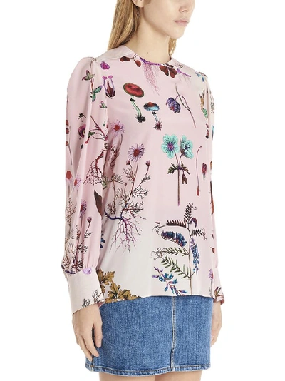 Shop Stella Mccartney Floral Printed Blouse In Multi