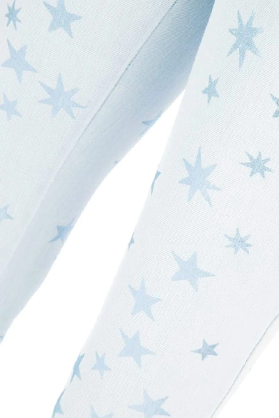 Shop Stella Mccartney Flared Star Print Jeans In Blue