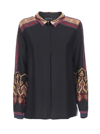 Shop Etro Printed Shirt In Multi