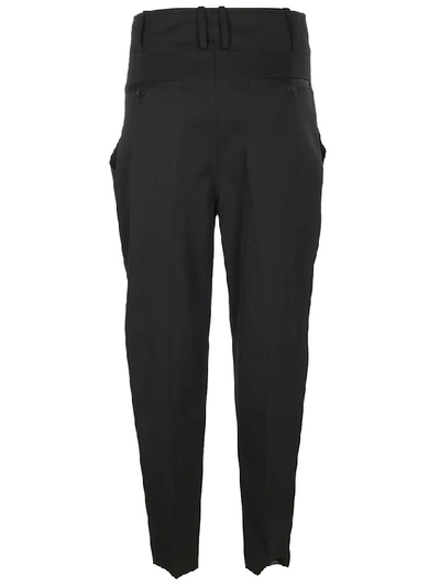 Shop Isabel Marant Durneri Trousers In Black