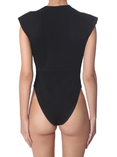 Shop Gcds Logo Bodysuit In Black