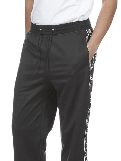 Shop Givenchy Logo Tape Sweatpants In Black