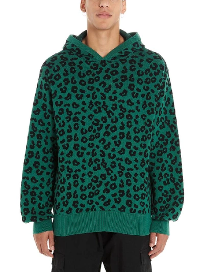 Shop Just Don Leopard Hoodie In Multi