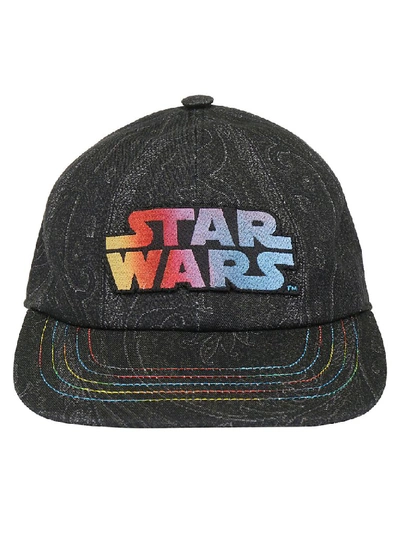 Shop Etro Star Wars Cap In Multi