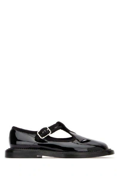 Burberry Black Patent Alannis Flat Derbys ModeSens