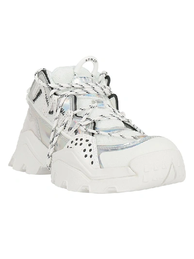 Shop Kenzo Inka Oversize Sneakers In White