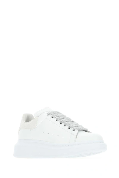 Shop Alexander Mcqueen Oversized Sneakers In White