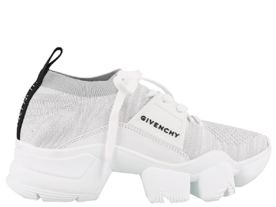 Shop Givenchy Jaw Knit Sock Sneakers In White