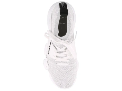 Shop Givenchy Jaw Knit Sock Sneakers In White