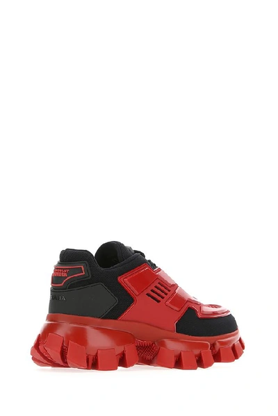 Shop Prada Cloudbust Thunder Sawtooth Sole Sneaker In F022c