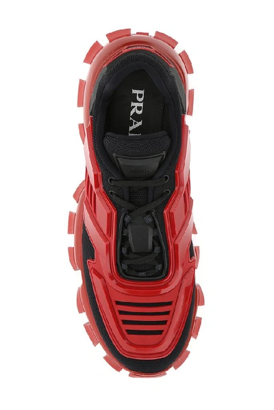 Shop Prada Cloudbust Thunder Sawtooth Sole Sneaker In F022c