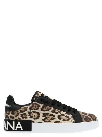 Shop Dolce & Gabbana Portofino Sneakers In Multi