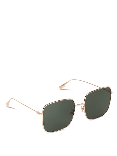 Shop Dior Eyewear Stellaire1 Sunglasses In Gold