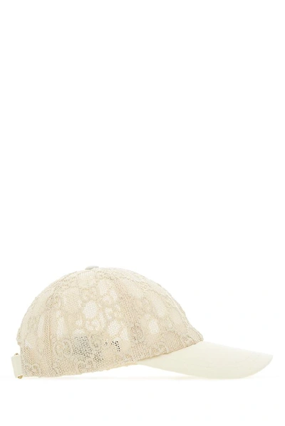 Shop Gucci Gg Baseball Cap In Beige