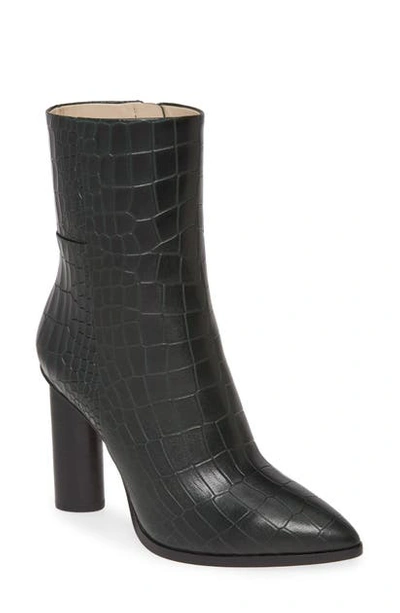Shop Paige Kaylee Boot In Green Croco