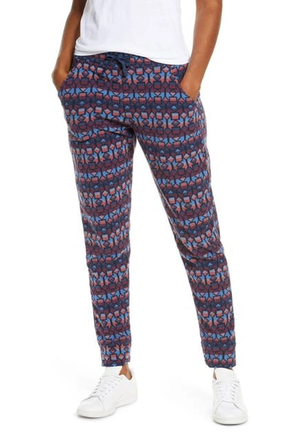 Shop Patagonia Snap-t(tm) Fleece Pants In Cmsb Cedar Mesa Stone Blue