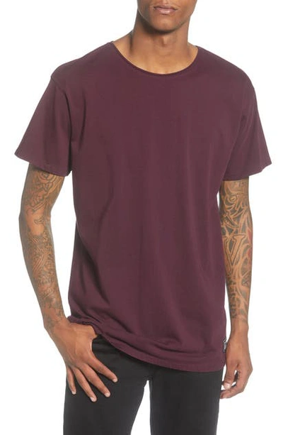 Shop Scotch & Soda Slim Fit Crewneck T-shirt In Enamel Purple