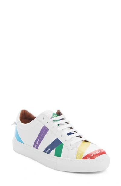 Shop Givenchy Urban Street Logo Tape Sneaker In Multicolor