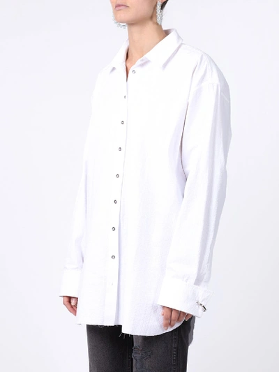 Shop Marques' Almeida Xxxl Button Up Shirt In White