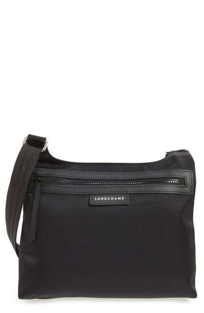 Shop Longchamp 'le Pliage Neo' Nylon Crossbody Bag In Black