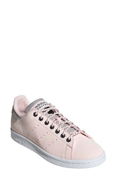 Shop Adidas Originals Stan Smith Low Top Sneaker In Clear Pink/ Clear Pink