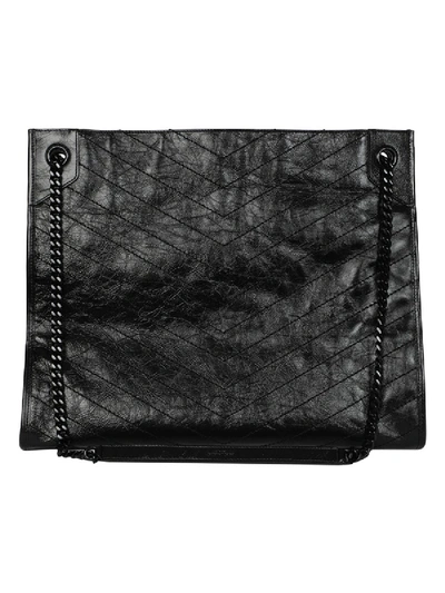 Shop Saint Laurent Niki Monogram Bag, Black