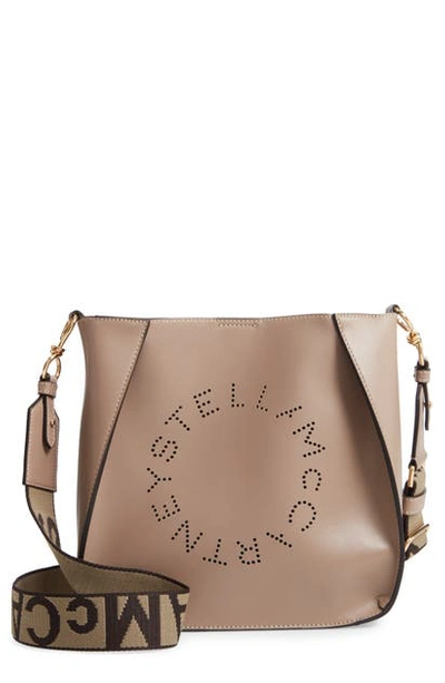 Stella Mccartney Eco Mini Faux Leather Crossbody Bag In Moss