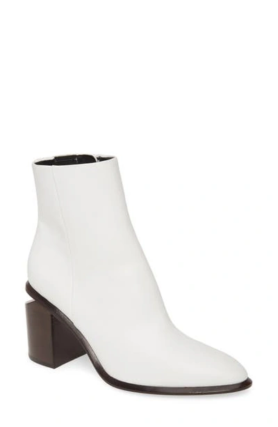 Shop Alexander Wang Anna Mid Bootie In White