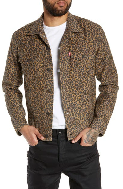 Levi's Cheetah Print Trucker Jacket In Patchy Cheetah | ModeSens