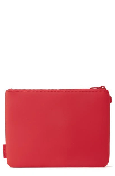 Shop Dagne Dover Scout Large Zip Top Pouch In Siren