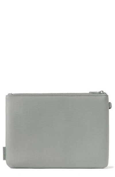 Shop Dagne Dover Scout Large Zip Top Pouch In Sage